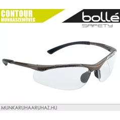   Bollé CONTOUR WHITE páramentes karcálló technikai munkaszemüveg - egyéni védőeszköz