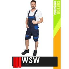 WSW COCO NAVY technikai 100% pamut férfi kantáros rövid munkanadrág - munkaruha   WSW COCO NAVY technikai 100% pamut férfi kantáros rövid munkanadrág - munkaruha