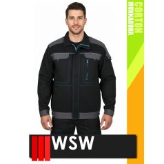   WSW COCO BLACK technikai 100% pamut férfi kabát - munkaruha