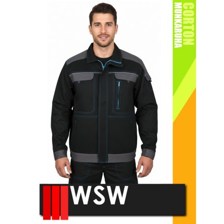 WSW COCO BLACK technikai 100% pamut férfi kabát - munkaruha