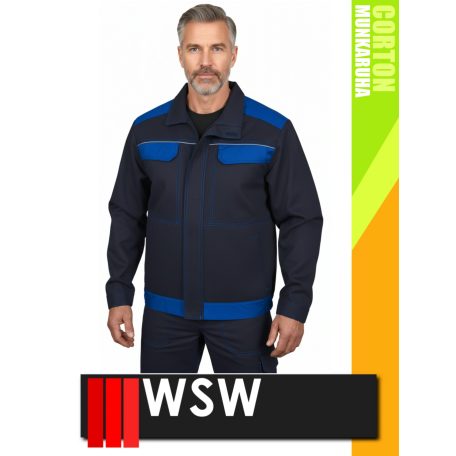 WSW COCO NAVY technikai 100% pamut férfi kabát - munkaruha