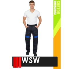 WSW COCO NAVY technikai 100% pamut férfi derekas munkanadrág - munkaruha   WSW COCO NAVY technikai 100% pamut férfi derekas munkanadrág - munkaruha