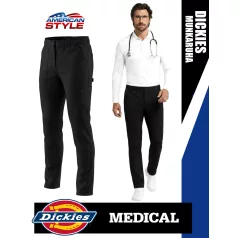   Dickies Medical BALANCE BLACK férfi stretch egészségügyi derekas nadrág - munkaruha