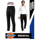 Dickies Medical BALANCE BLACK férfi stretch egészségügyi derekas nadrág - munkaruha