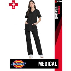  Dickies Medical PROMO SCRUB BLACK unisex egészségügyi munkanadrág és felső szett - munkaruha