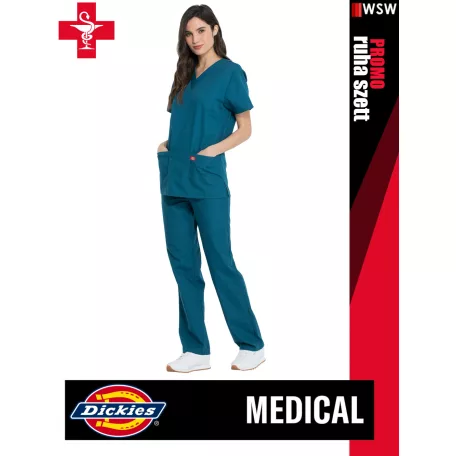 Dickies Medical PROMO SCRUB CARRIBEAN unisex egészségügyi munkanadrág és felső szett - munkaruha
