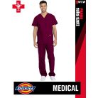 Dickies Medical PROMO SCRUB WINE unisex egészségügyi munkanadrág és felső szett - munkaruha