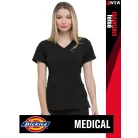 Dickies Medical EDS ESSENTIALS BLACK unisex egészségügyi tunika felső - munkaruha