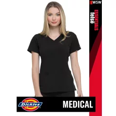   Dickies Medical EDS ESSENTIALS BLACK unisex egészségügyi tunika felső - munkaruha