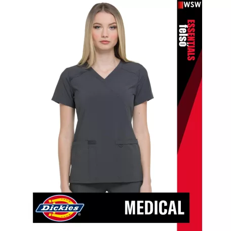 Dickies Medical EDS ESSENTIALS PEWTER unisex egészségügyi tunika felső - munkaruha