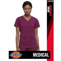   Dickies Medical EDS ESSENTIALS WINE unisex egészségügyi tunika felső - munkaruha