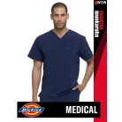Dickies Medical EDS ESSENTIALS NAVY férfi v-nyakú egészségügyi tunika felső - munkaruha
