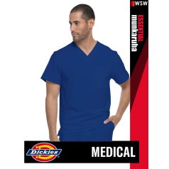   Dickies Medical EDS ESSENTIALS ROYAL férfi v-nyakú egészségügyi tunika felső - munkaruha