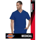 Dickies Medical EDS ESSENTIALS ROYAL férfi v-nyakú egészségügyi tunika felső - munkaruha