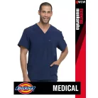 Dickies Medical EDS SIGNATURE NAVY férfi egészségügyi stretch tunika felső - munkaruha