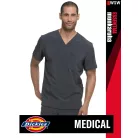 Dickies Medical EDS SIGNATURE PEWTER férfi egészségügyi stretch tunika felső - munkaruha