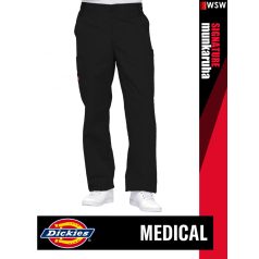   Dickies Medical EDS SIGNATURE BLACK férfi egészségügyi derekas nadrág - munkaruha
