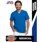 Dickies Medical BALANCE ROYAL férfi v-nyakú három zsebes stretch egészségügyi tunika felső - munkaruha