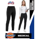 Dickies Medical EDS SIGNATURE BLACK női egészségügyi derekas nadrág - munkaruha