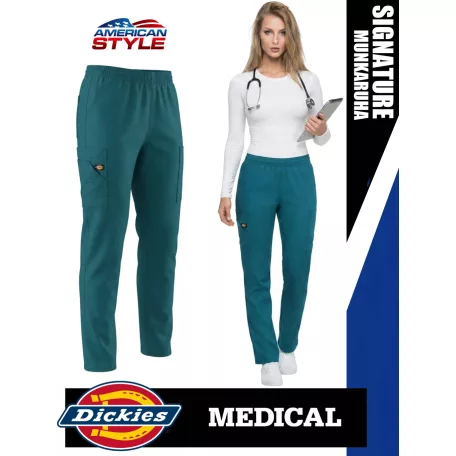 Dickies Medical EDS SIGNATURE CARIBBEAN női egészségügyi derekas nadrág - munkaruha