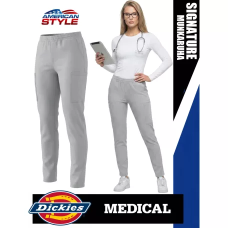 Dickies Medical EDS SIGNATURE GREY női egészségügyi derekas nadrág - munkaruha