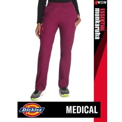   Dickies Medical EDS SIGNATURE WINE női egészségügyi derekas nadrág - munkaruha