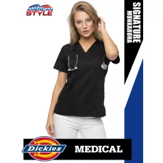   Dickies Medical EDS SIGNATURE BLACK női egészségügyi pamutgazdag tunika - munkaruha