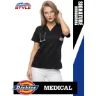Dickies Medical EDS SIGNATURE BLACK női egészségügyi pamutgazdag tunika - munkaruha