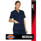 Dickies Medical EDS ESSENTIALS NAVY női v-nyakú egészségügyi tunika felső - munkaruha