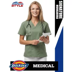   Dickies Medical EDS SIGNATURE OLIVE női egészségügyi pamutgazdag tunika - munkaruha
