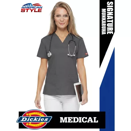 Dickies Medical EDS SIGNATURE PEWTER női egészségügyi pamutgazdag tunika - munkaruha