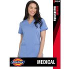 Dickies Medical BALANCE CIEL női v-nyakú három zsebes stretch egészségügyi tunika felső - munkaruha