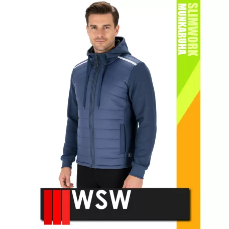 WSW SLIMWORK NAVY DOHBRID technikai rugalmas átmeneti kabát - munkaruha