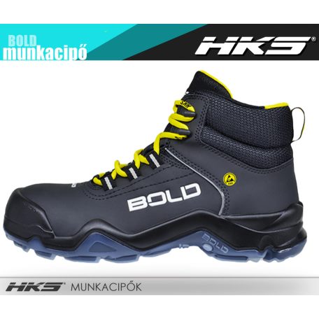 HKS BOLD DRIVE S3 technikai fémmentes prémium munkacipő - munkabakancs