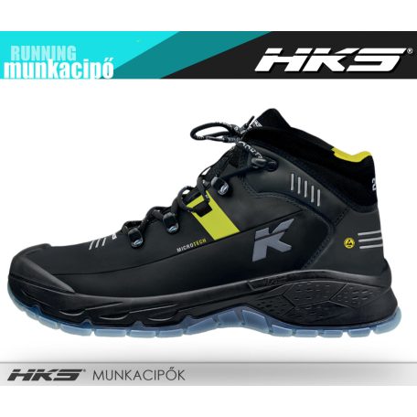 HKS RUNNING STAR S3 technikai fémmentes prémium munkacipő - munkabakancs