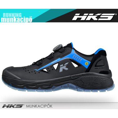 HKS RUNNING STAR S1P technikai fémmentes önbefűzős prémium munkacipő - munkaszandál