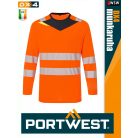 Portwest DX4 YELLOWHV prémium vzálló esőkabát - munkaruha