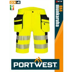 Portwest DX4 YELLOWHV prémium derekas munkanadrág - munkaruha