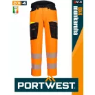 Portwest DX4 YELLOWHV prémium derekas munkanadrág - munkaruha