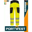 Portwest DX4 YELLOWHV prémium derekas munkanadrág - munkaruha