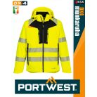 Portwest DX4 YELLOWHV prémium vzálló esőkabát - munkaruha