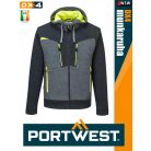 Portwest DX4 METALGREY prémium rugalmas munkapulóver - munkaruha