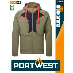 Portwest DX4 NAVY prémium rugalmas munkapulóver - munkaruha