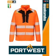   Portwest DX4 ORANGEHV prémium láthatósági baffle munkafelső - munkaruha