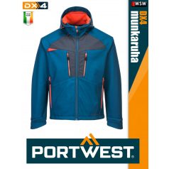   Portwest DX4 METROBLUE prémium rugalmas softshell kabát - munkaruha