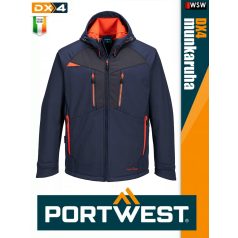   Portwest DX4 NAVY prémium rugalmas softshell kabát - munkaruha