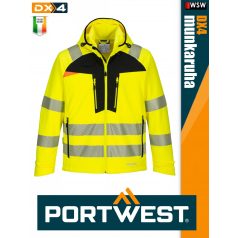   Portwest DX4 YELLOWHV prémium láthatósági munkakabát - munkaruha