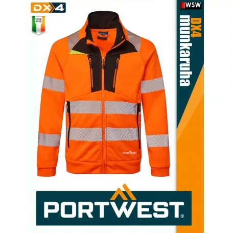 Portwest DX4 YELLOWHV prémium vzálló esőkabát - munkaruha