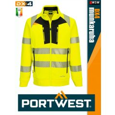 Portwest DX4 YELLOWHV prémium vzálló esőkabát - munkaruha