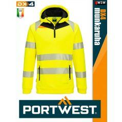 Portwest DX4 YELLOWHV prémium vzálló esőkabát - munkaruha
